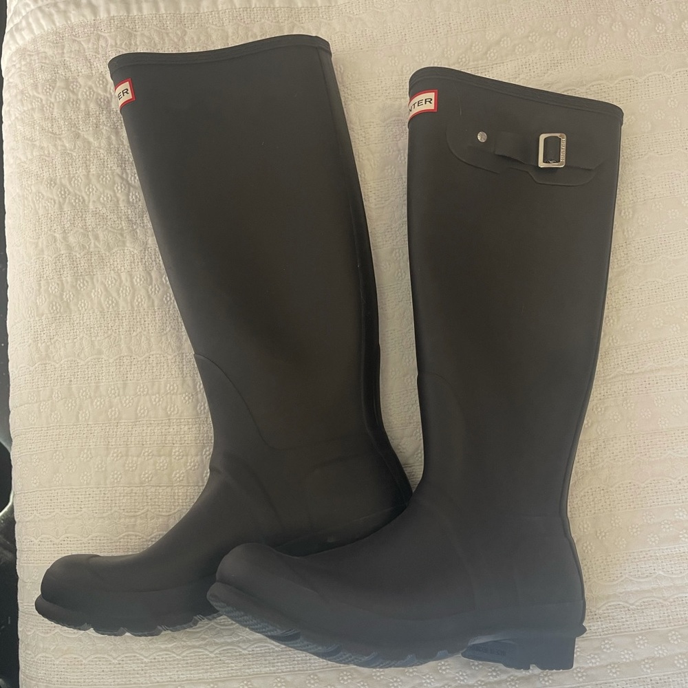 Hunter rain boots